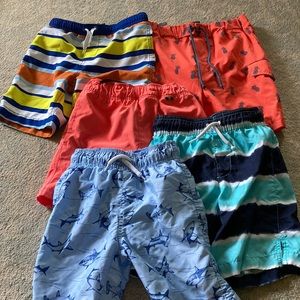 Bundle of boys swim trunks